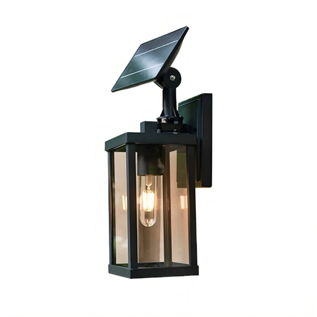 Rustic Rectangular Waterproof Outdoor LED Porch Wall Lights