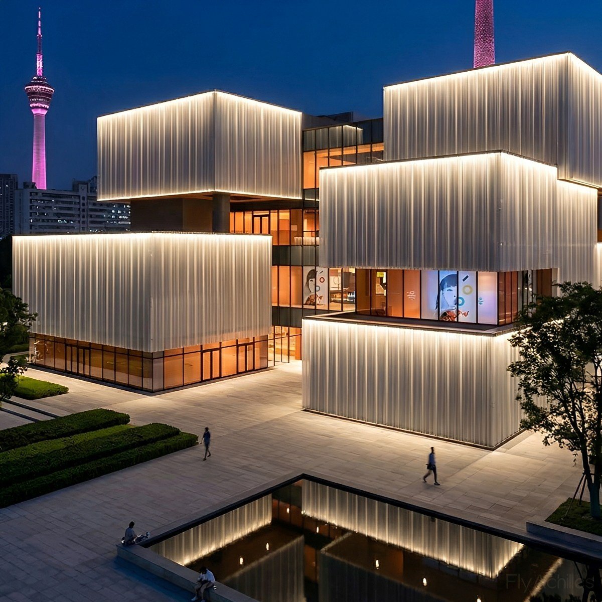 Waterproof LED Wall Washer Light DC24V – Outdoor Architectural Facade Lighting